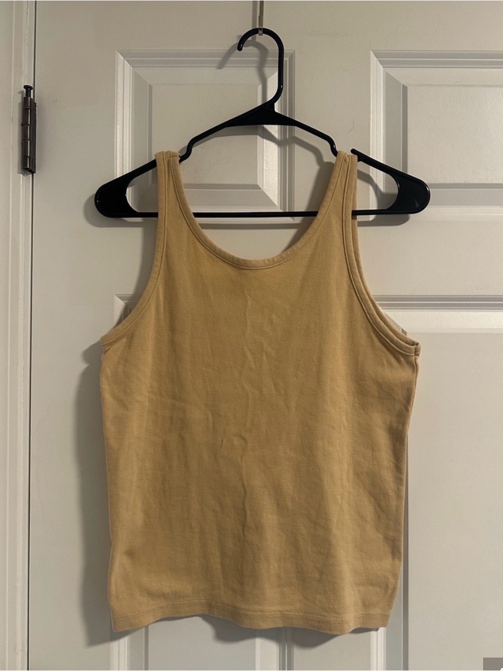 Nwt Wol Hide Scoop Back Rib Tank In Barley Size M — image 3 of 8